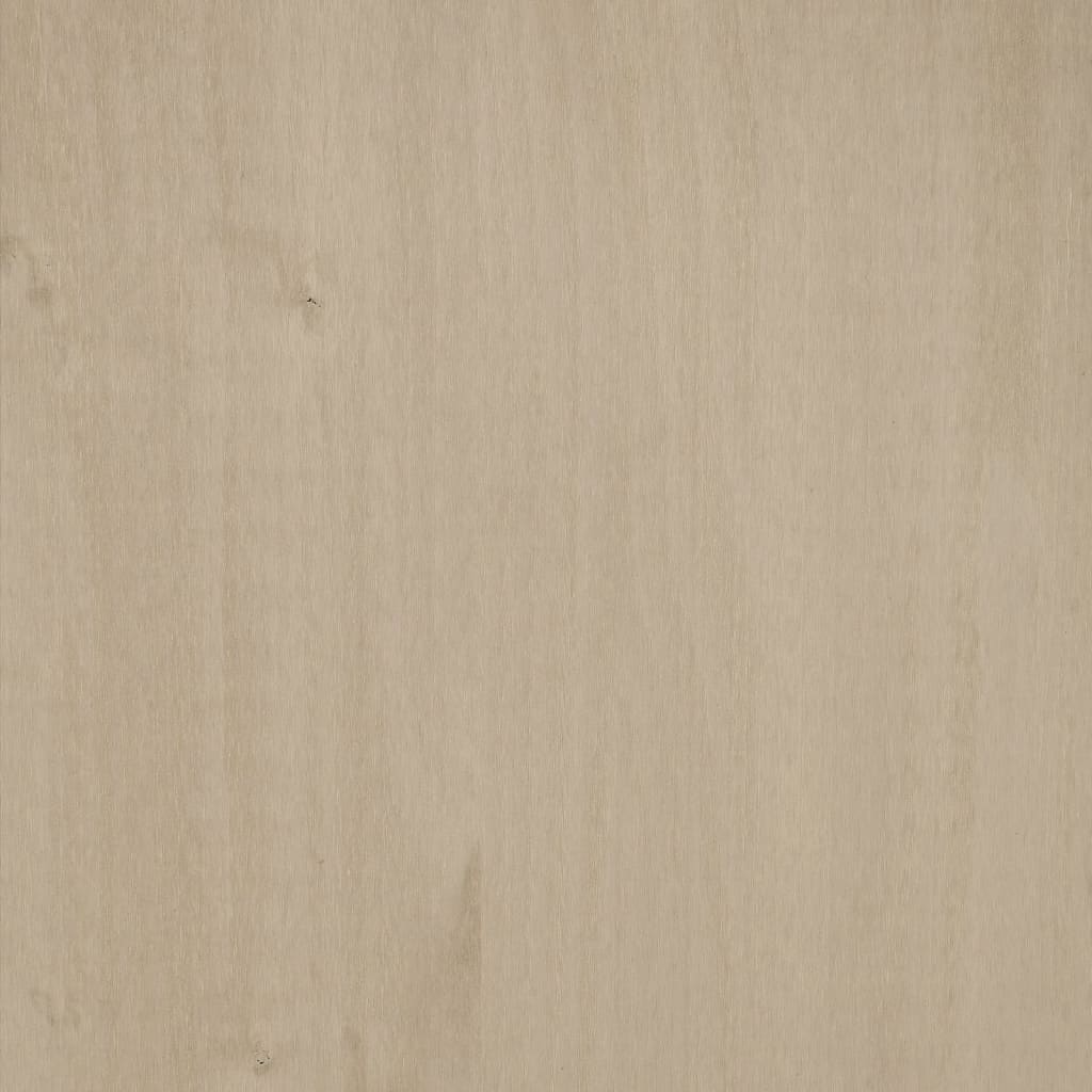 Tv-Meubel Hamar 58X40X40 Cm Massief Grenenhout Honingbruin