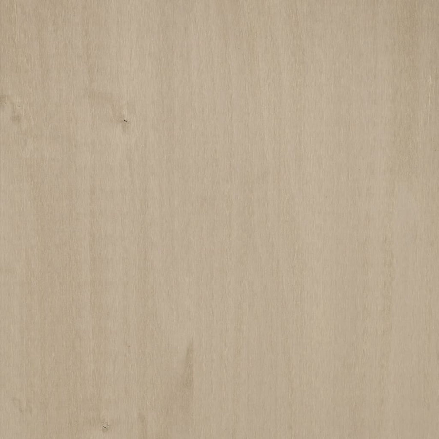 Tv-Meubel Hamar 58X40X40 Cm Massief Grenenhout Honingbruin