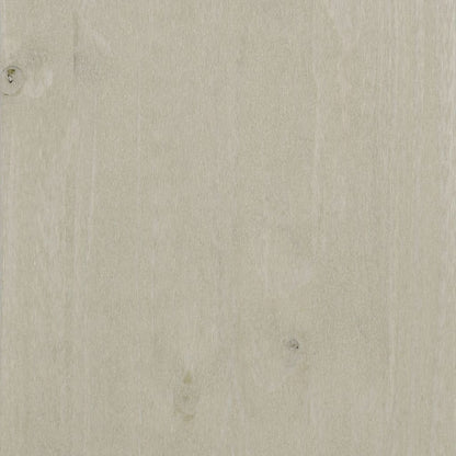 Kledingkast HAMAR 99x45x137 cm massief grenenhout wit