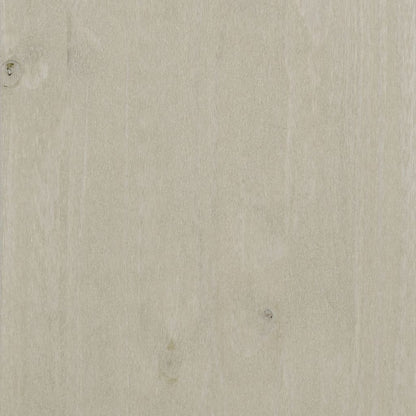 Kledingkast Hamar 89X50X180 Cm Massief Grenenhout Wit