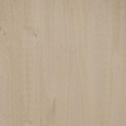Dressoir Hamar 85X35X80 Cm Massief Grenenhout Honingbruin