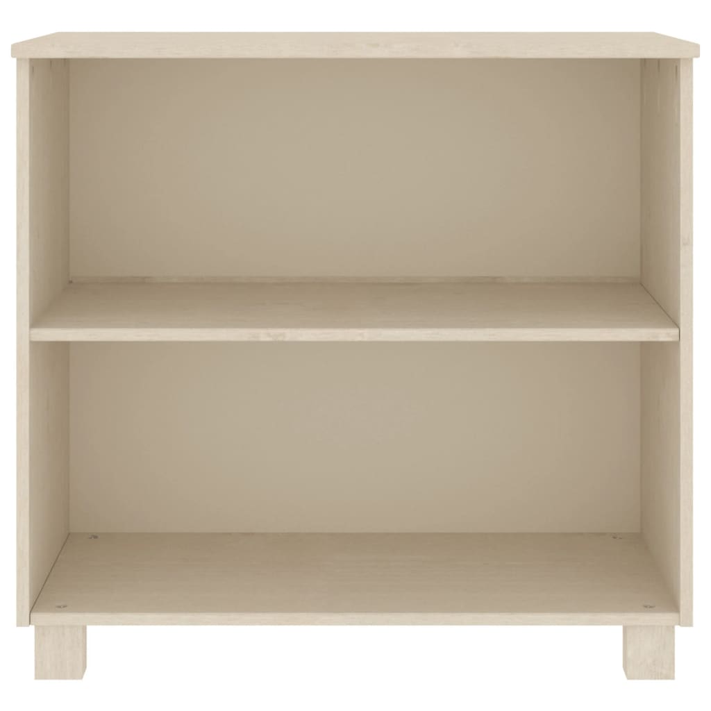 Dressoir Hamar 85X35X80 Cm Massief Grenenhout Honingbruin