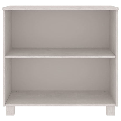 Dressoir Hamar 85X35X80 Cm Massief Grenenhout Wit