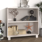 Dressoir 85x35x80 cm massief grenenhout wit