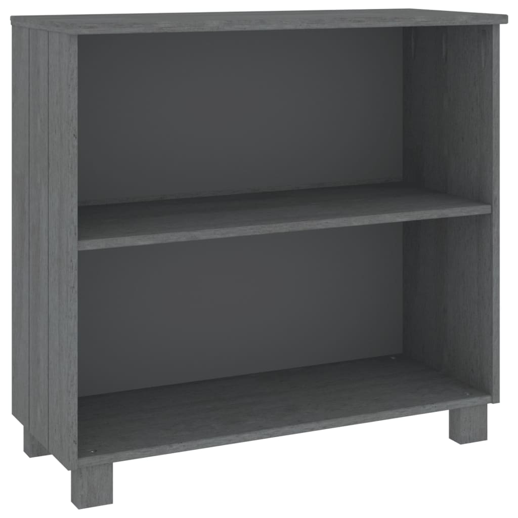 Dressoir Hamar 85X35X80 Massief Grenenhout Donkergrijs