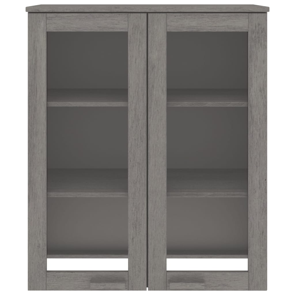 Opzetkast Hamar 85X35X00 Cm Massief Grenenhout Lichtgrijs