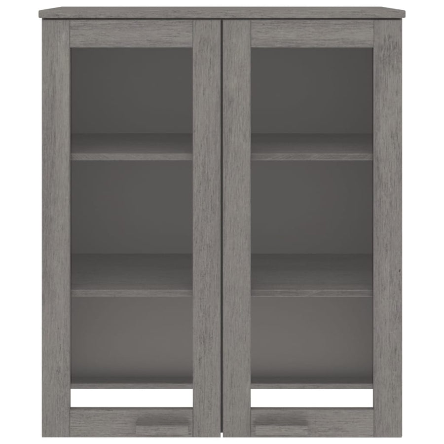 Opzetkast Hamar 85X35X00 Cm Massief Grenenhout Lichtgrijs