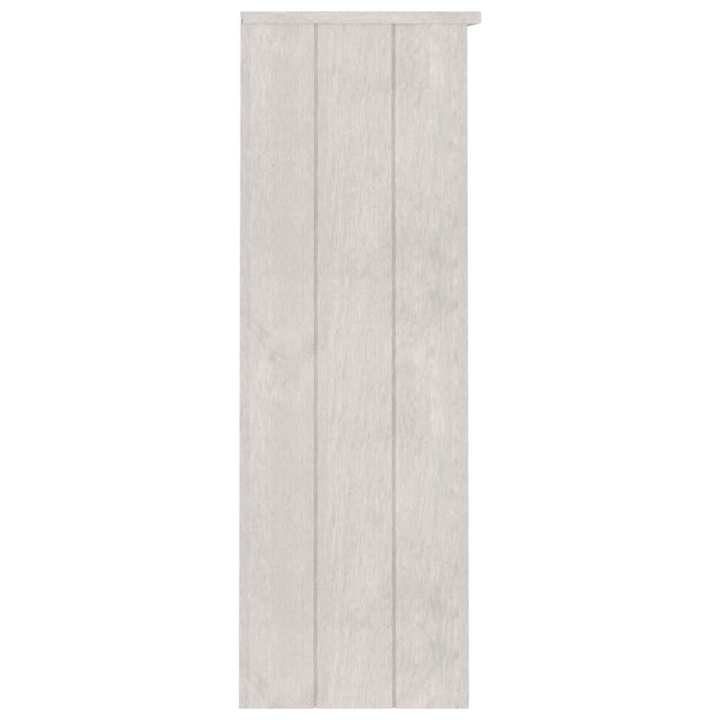 Opzetkast Hamar 85X35X00 Cm Massief Grenenhout Wit