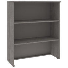 Opzetkast Hamar 85X35X00 Cm Massief Grenenhout Lichtgrijs