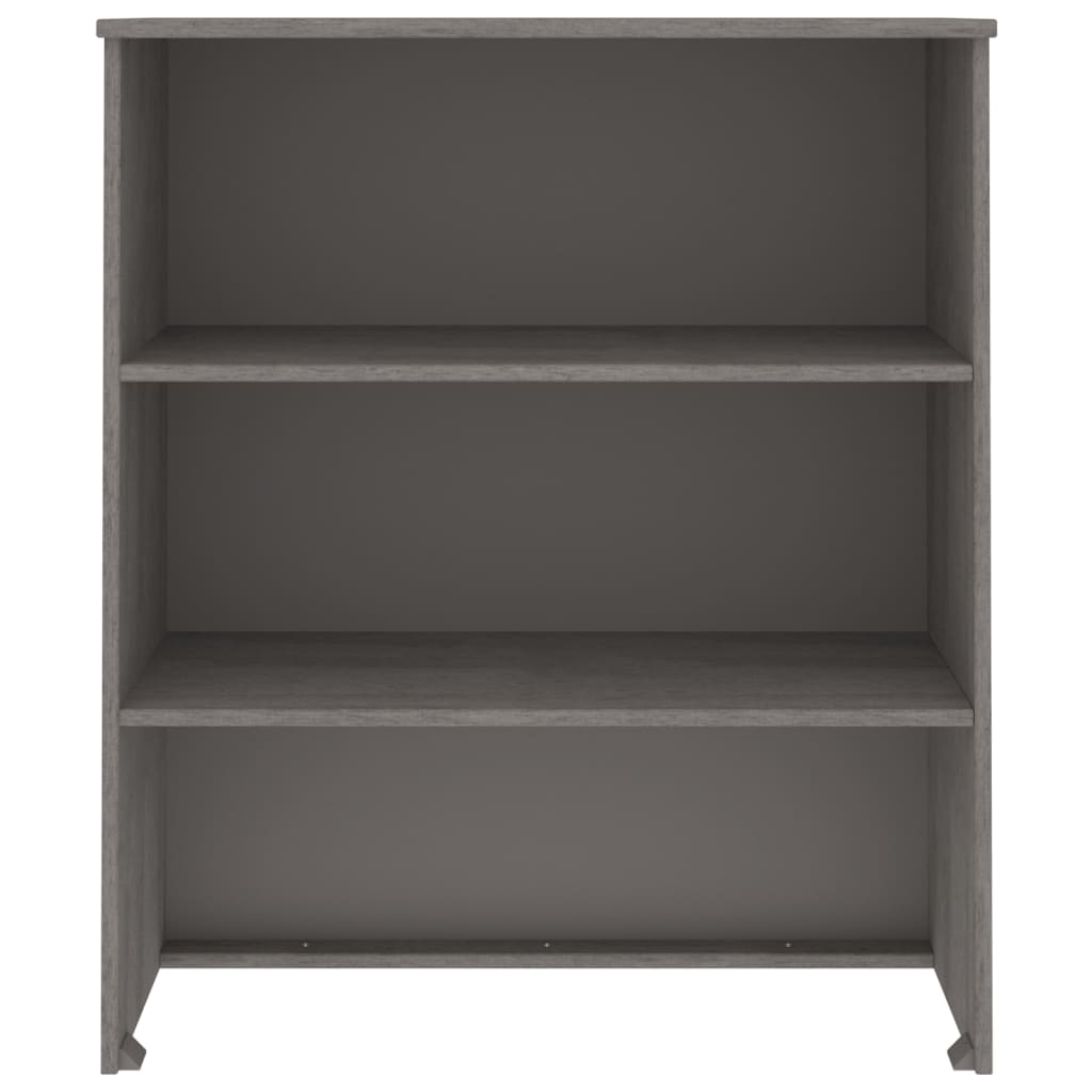 Opzetkast Hamar 85X35X00 Cm Massief Grenenhout Lichtgrijs