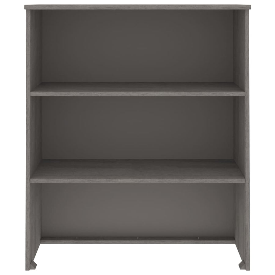 Opzetkast Hamar 85X35X00 Cm Massief Grenenhout Lichtgrijs