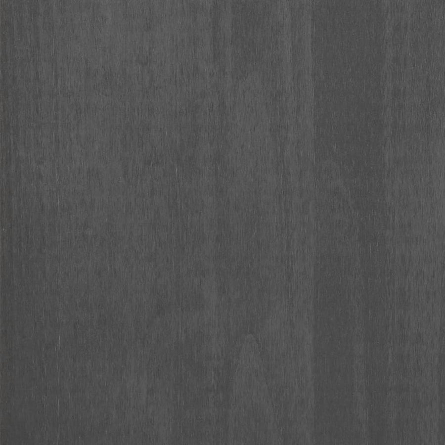 Schoenenkast Hamar 59,5X35X117 Cm Grenenhout Donkergrijs