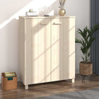 Shoe cabinet HAMAR 85x40x108 cm solid pine honey brown