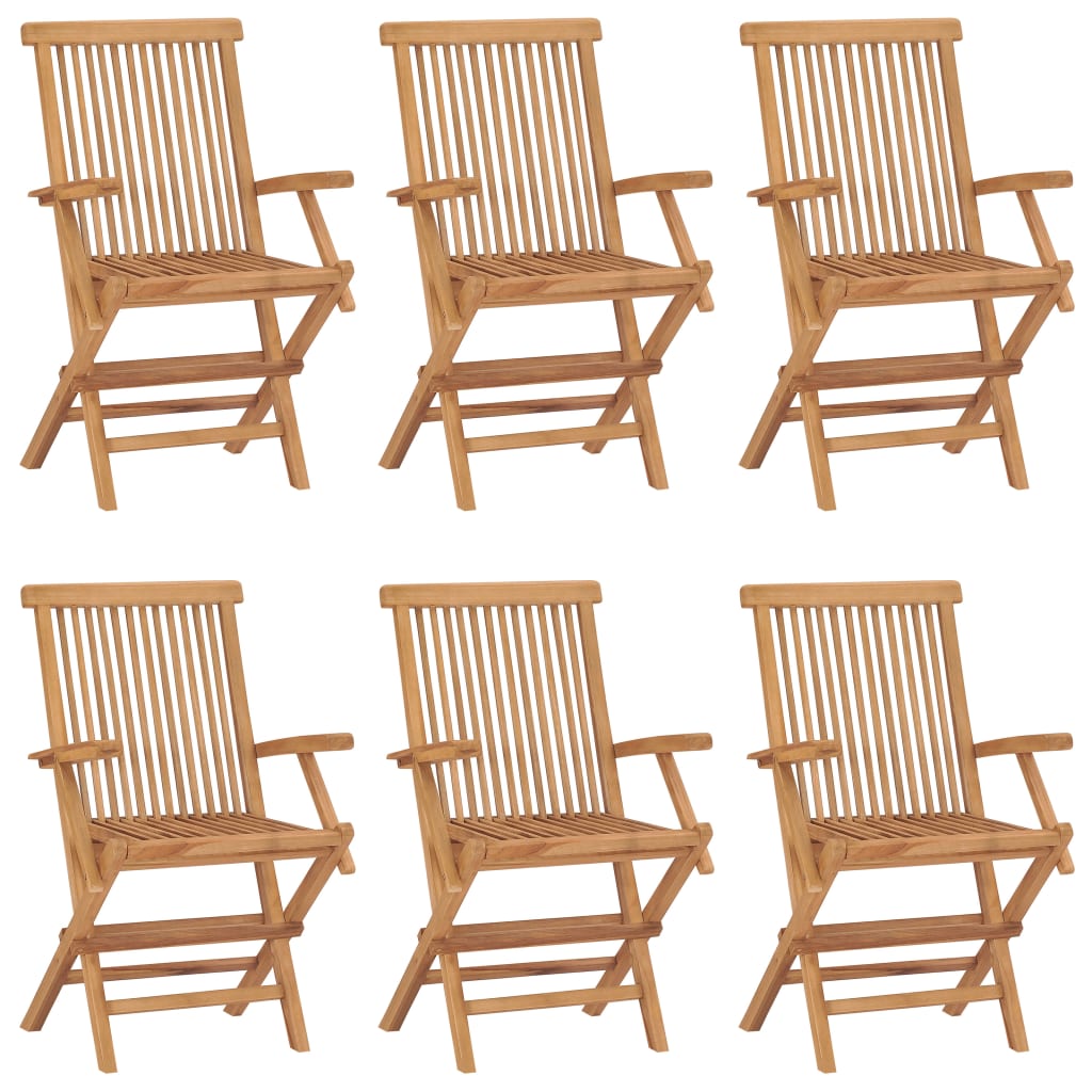 Tuinstoelen Inklapbaar Massief Teakhout 6