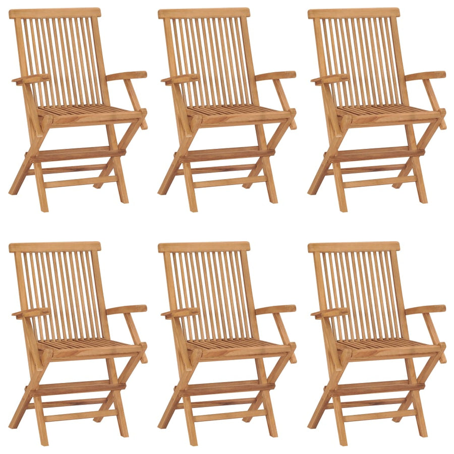Tuinstoelen Inklapbaar Massief Teakhout 6