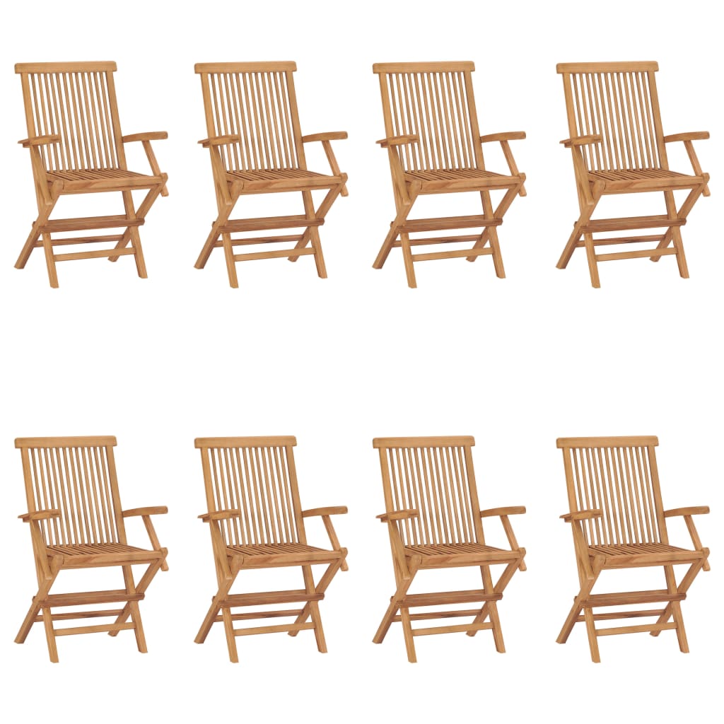 Tuinstoelen Inklapbaar Massief Teakhout 8