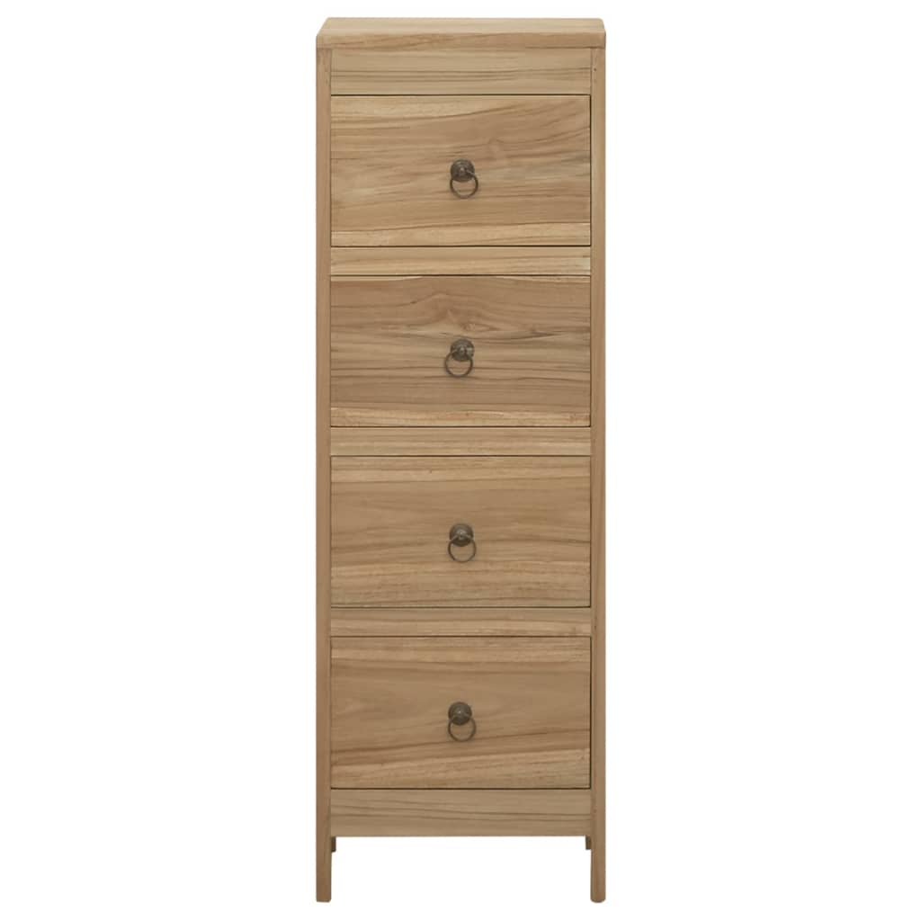 Ladekast 30X30X90 Cm Massief Teakhout