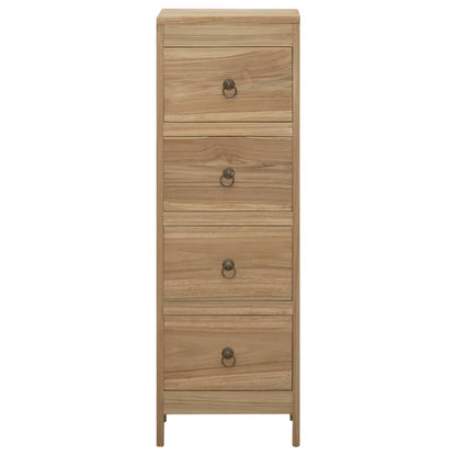 Ladekast 30X30X90 Cm Massief Teakhout