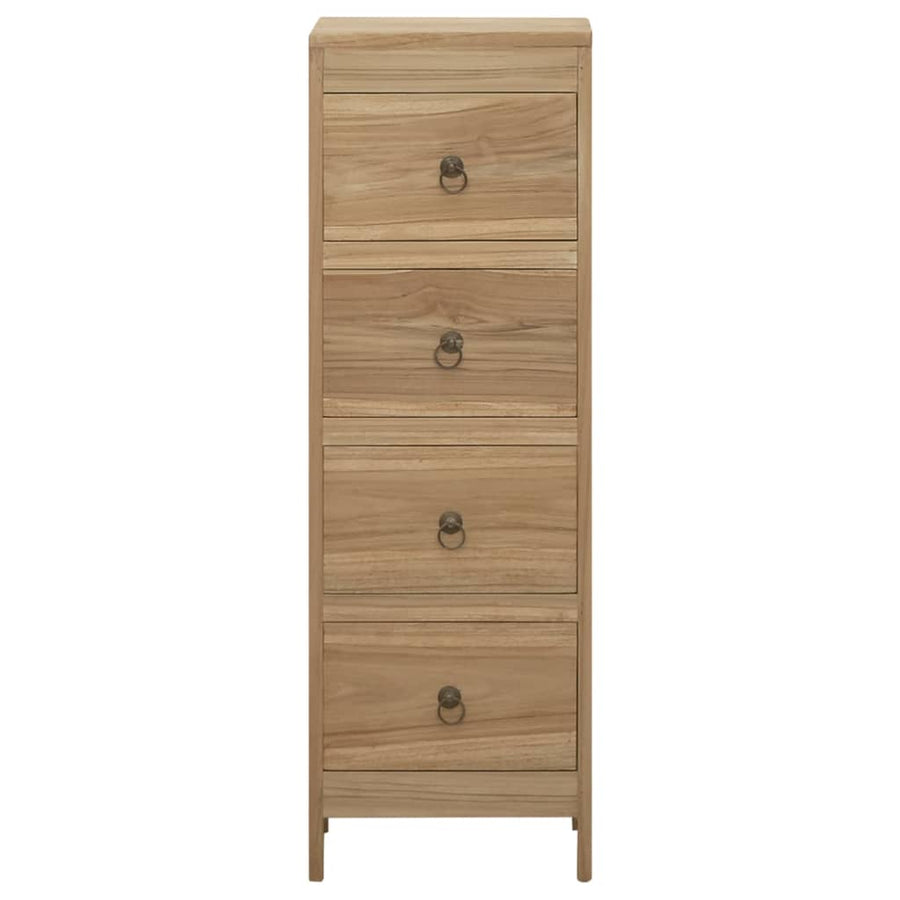 Ladekast 30X30X90 Cm Massief Teakhout