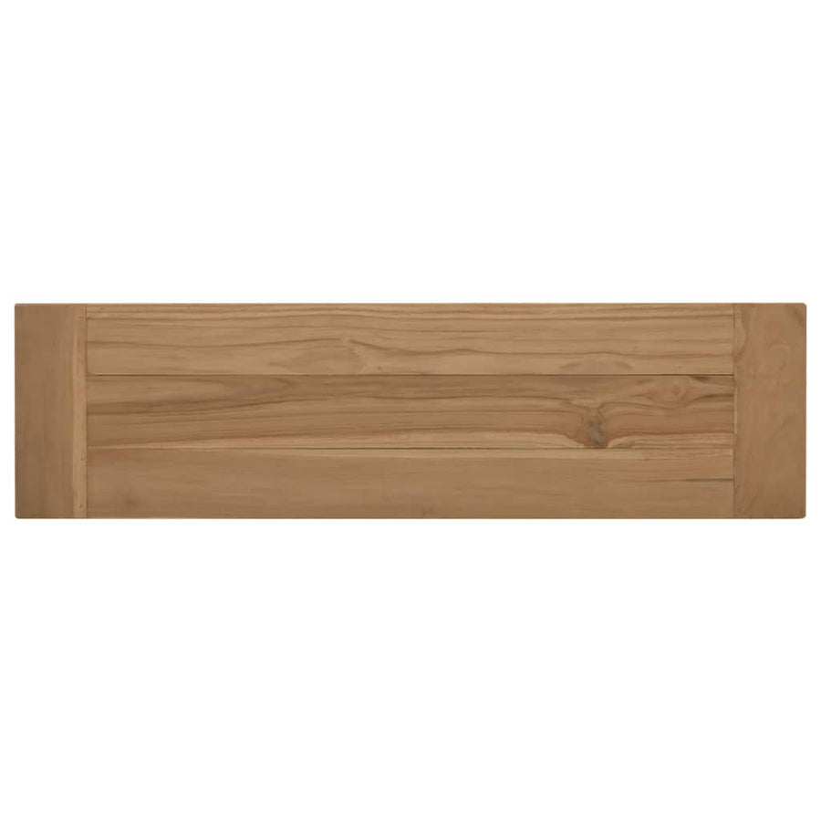 Bankje 110 Cm Massief Teakhout