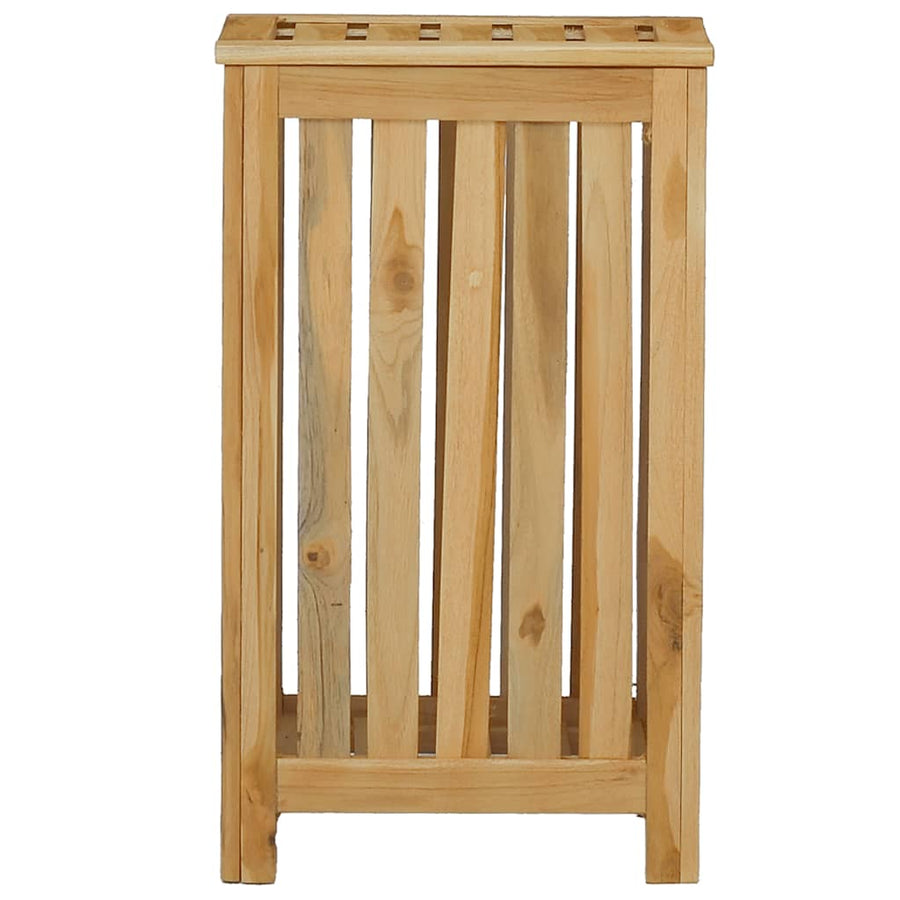 Wasmand 35x25x60 cm massief teakhout