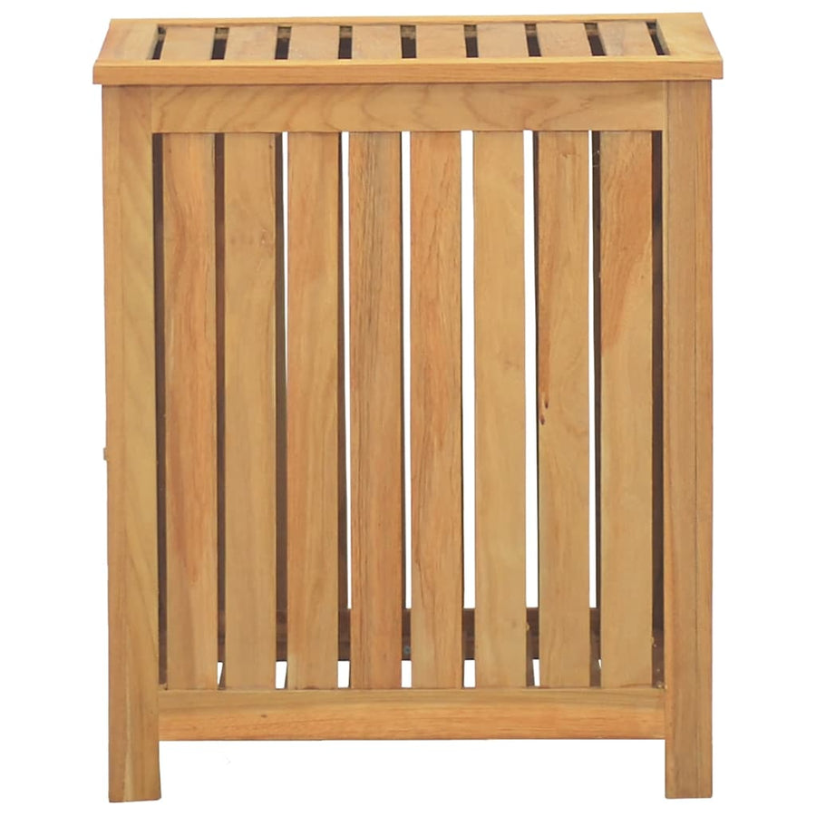 Wasmand 50x35x60 cm massief teakhout