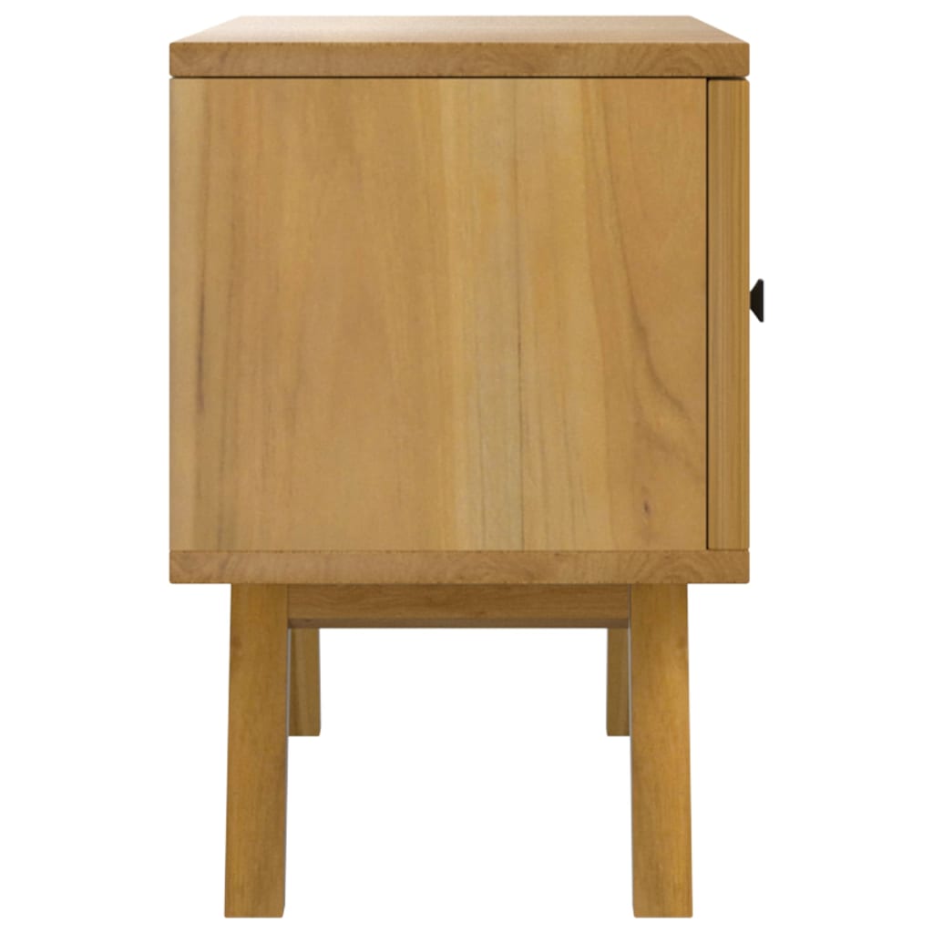 Tv-Meubel 110X30X50 Cm Massief Teakhout