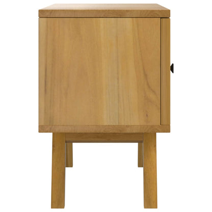 Tv-Meubel 110X30X50 Cm Massief Teakhout