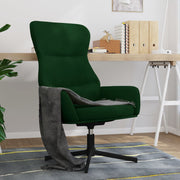 Relax armchair Velvet Dark Green 1 Dark green