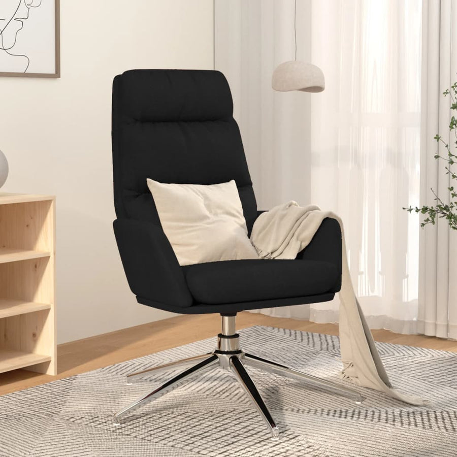 Relaxstoel Stof 1 Zwart