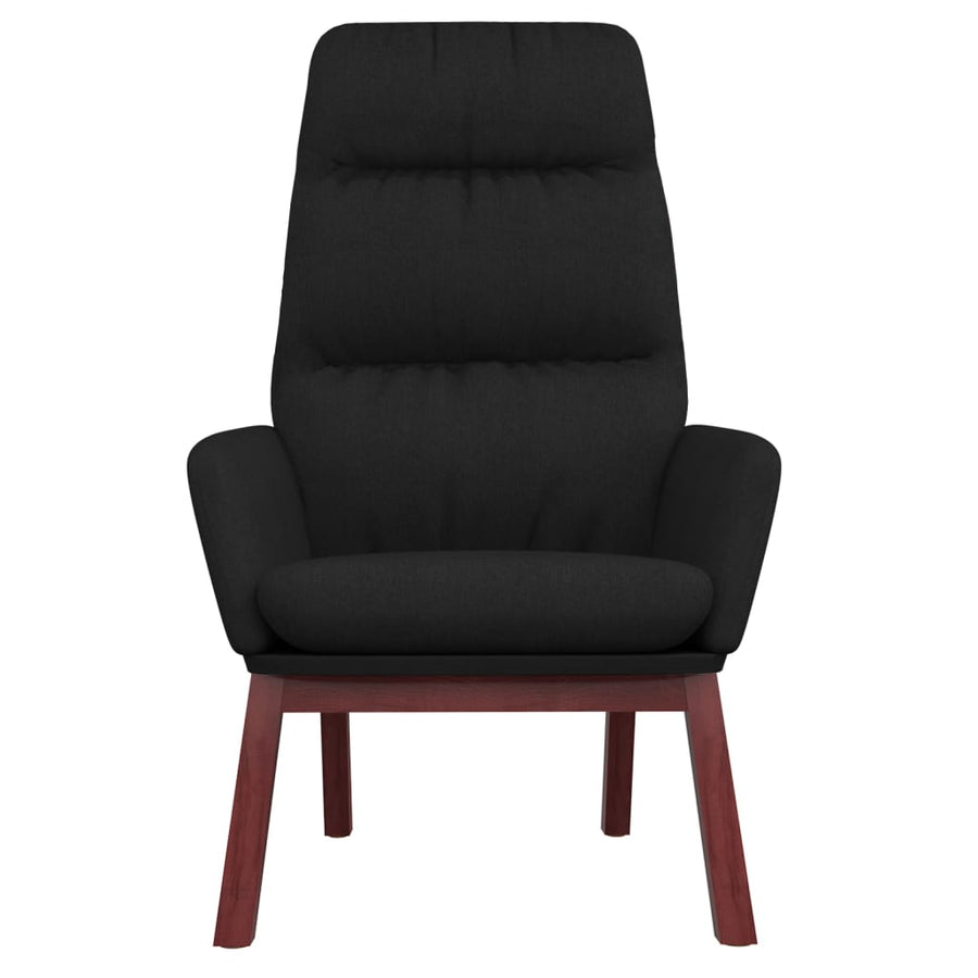 Relaxstoel Stof Zwart