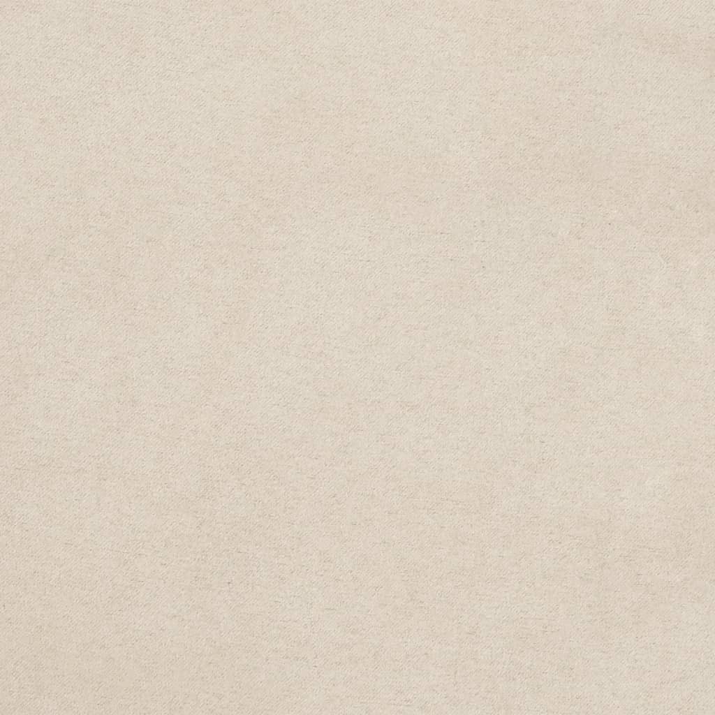 Relaxstoel kunstsuède crèmekleurig