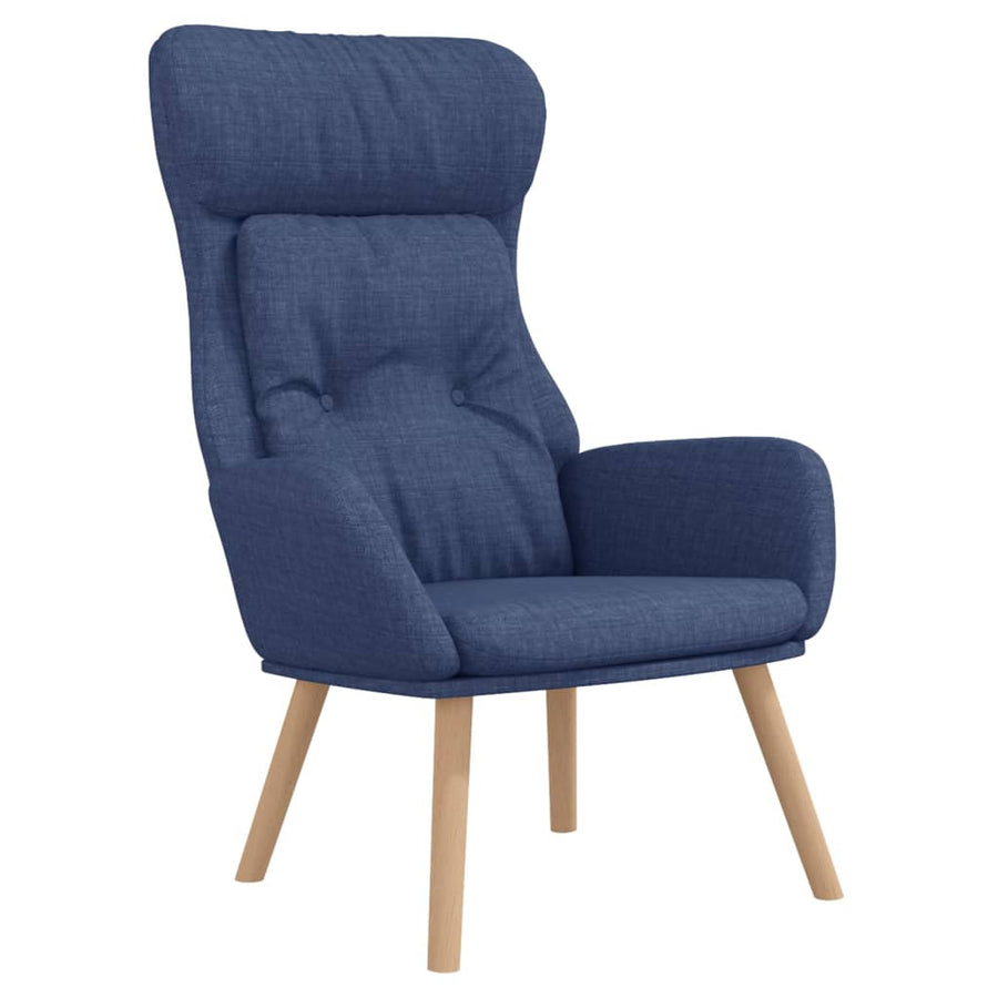 Relaxstoel Stof Blauw