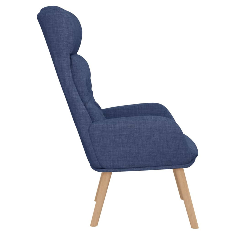 Relaxstoel Stof Blauw
