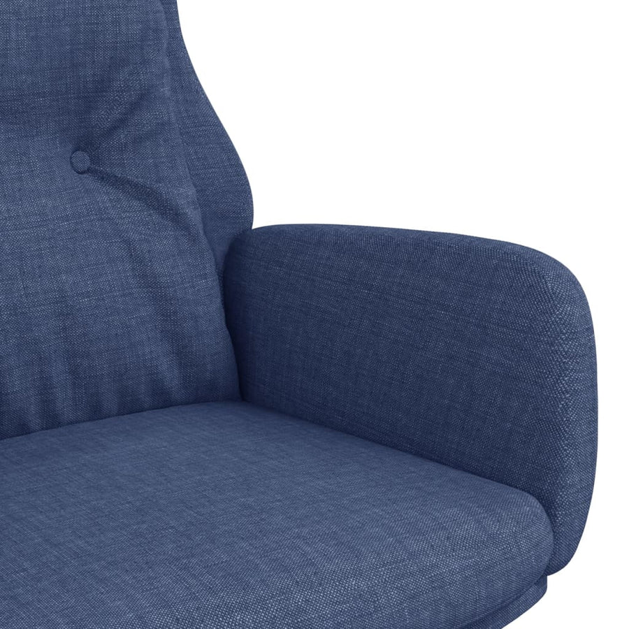 Relaxstoel Stof Blauw