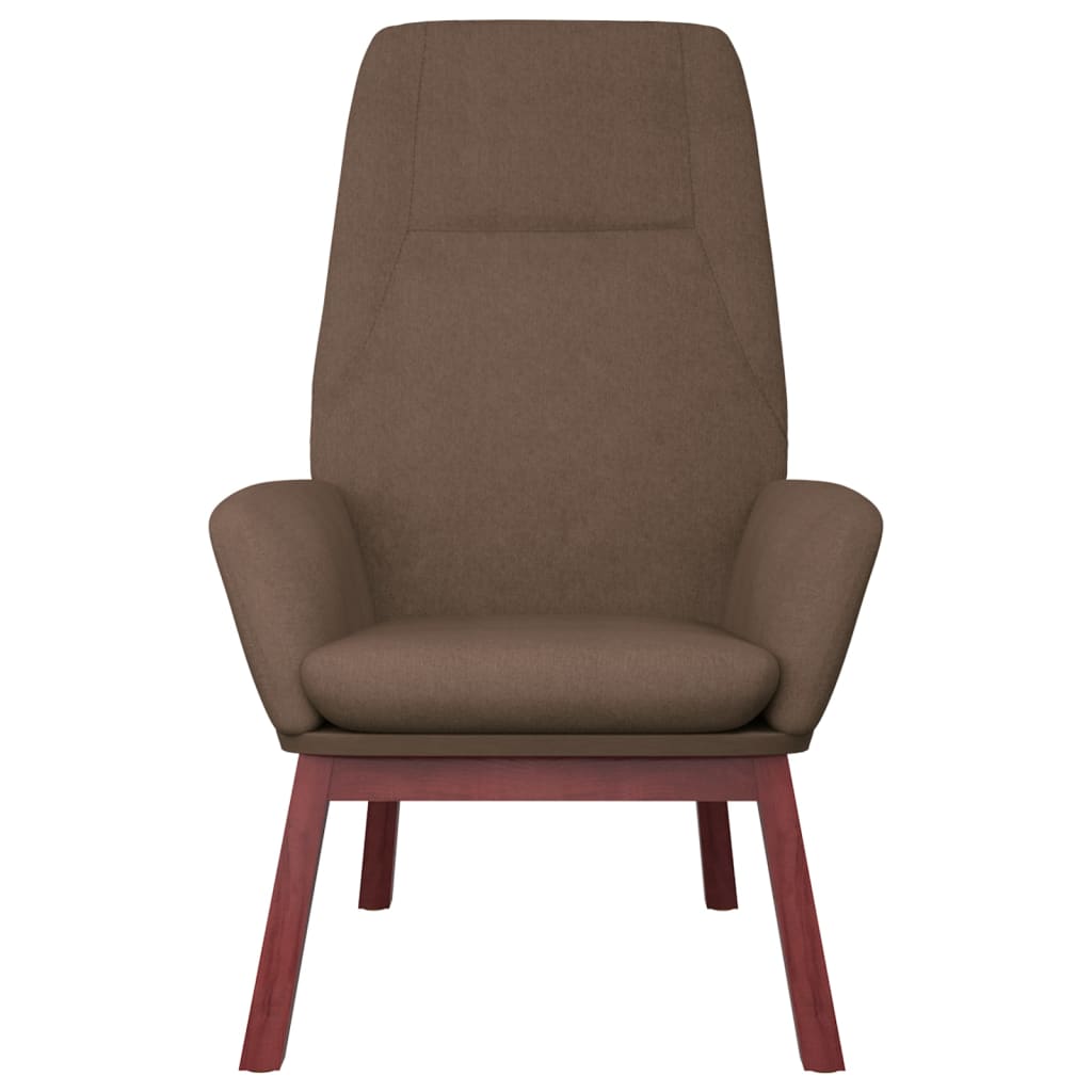 Relaxstoel stof taupe