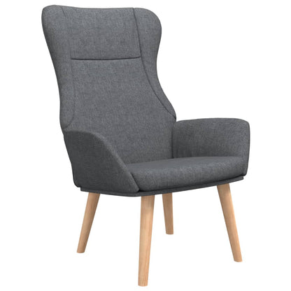 Relaxstoel Stof Donkergrijs