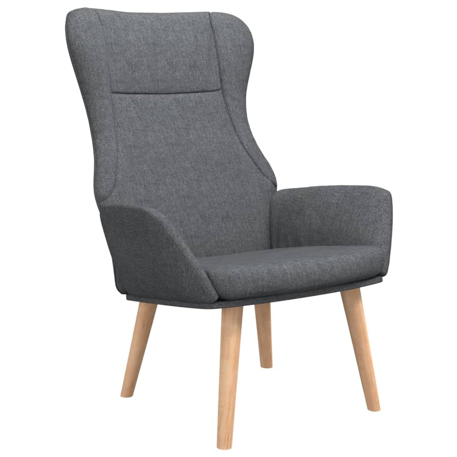 Relaxstoel Stof Donkergrijs