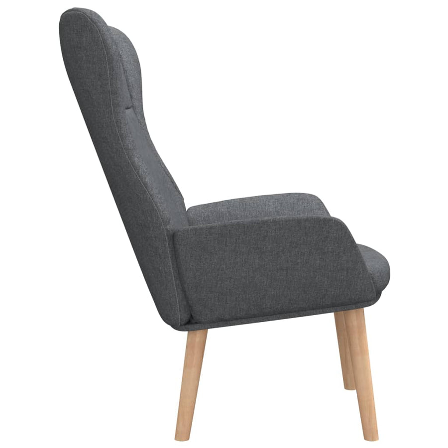 Relaxstoel Stof Donkergrijs