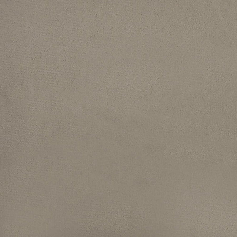 Voetenbank 45X29,5X35 Cm Fluweel Donkerbruin