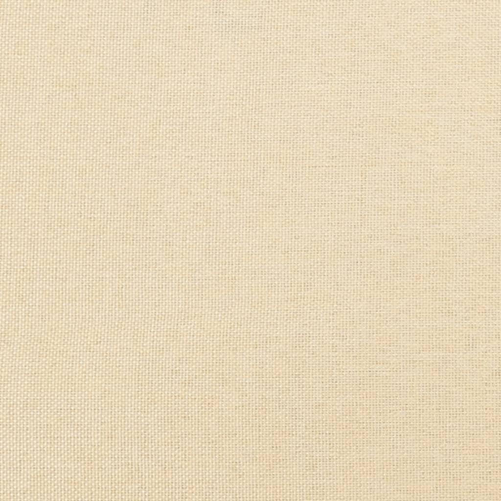 Voetenbank 45X29,5X35 Cm Stof Kleurig Crème