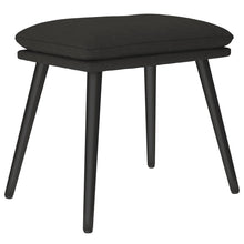 Voetenbank 45X29,5X35 Cm Stof Zwart