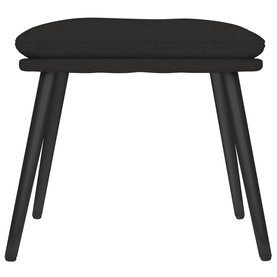 Voetenbank 45X29,5X35 Cm Stof Zwart