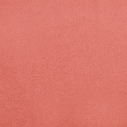 Voetenbank 45X29,5X35 Cm Fluweel Roze