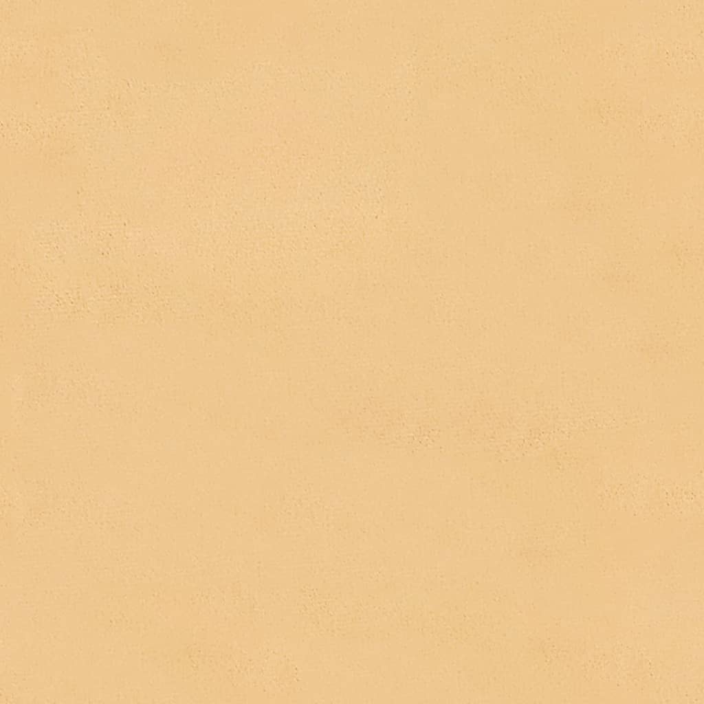 Voetenbank 60X60X36 Cm Microvezelstof Kleurig crème