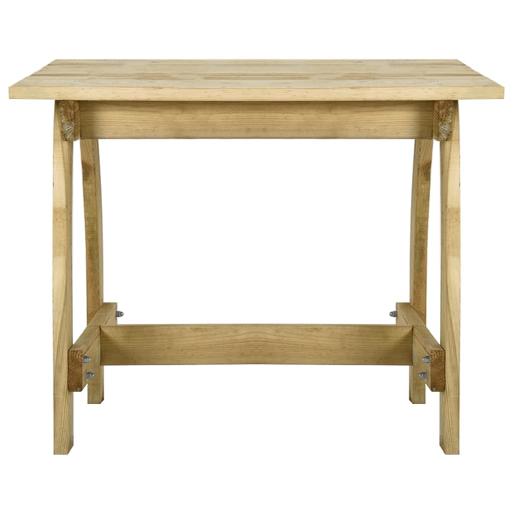 Tuintafel geïmpregneerd grenenhout 110 x 74 x 75 cm