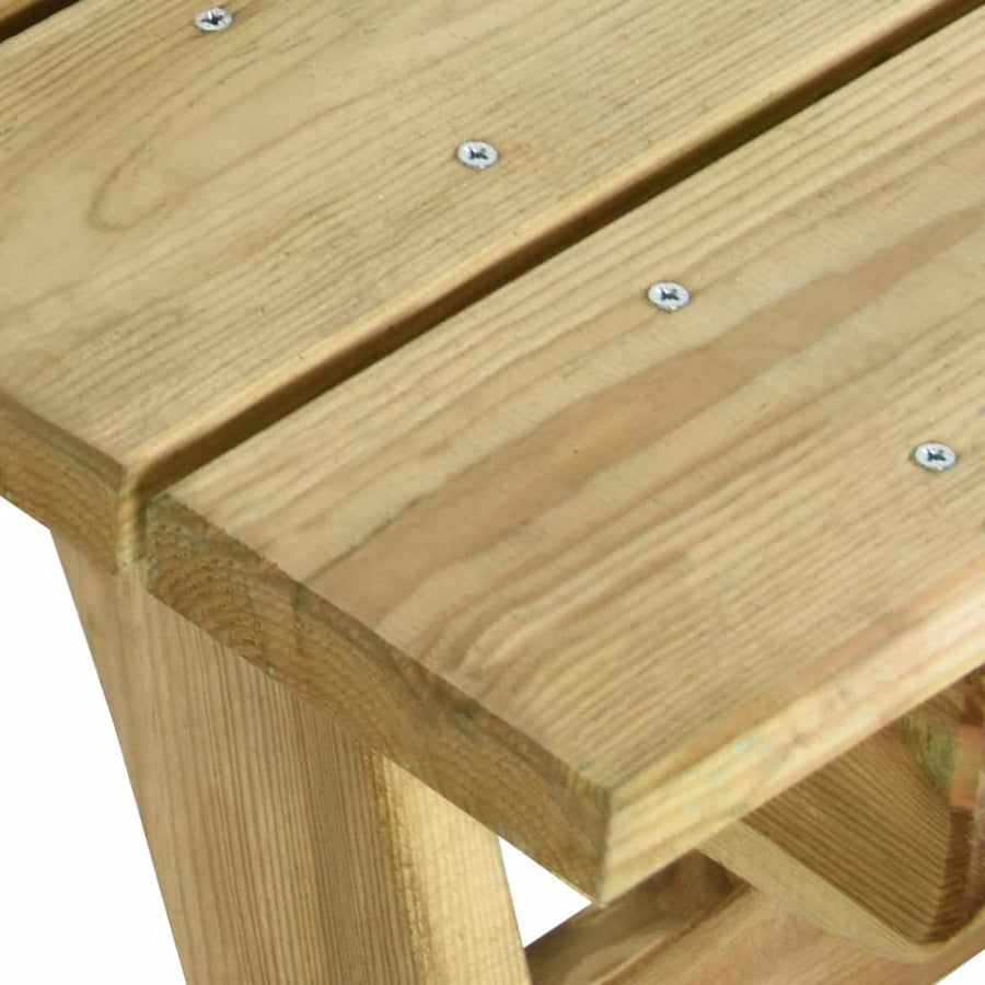 Tuintafel geïmpregneerd grenenhout 110 x 74 x 75 cm