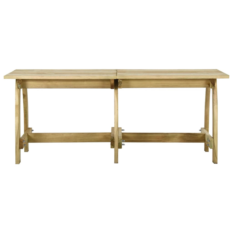 Tuintafel geïmpregneerd grenenhout 220 x 74 x 75 cm
