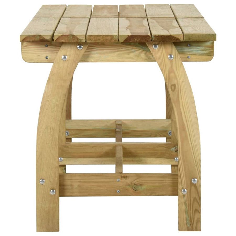 Tuintafel geïmpregneerd grenenhout 220 x 74 x 75 cm