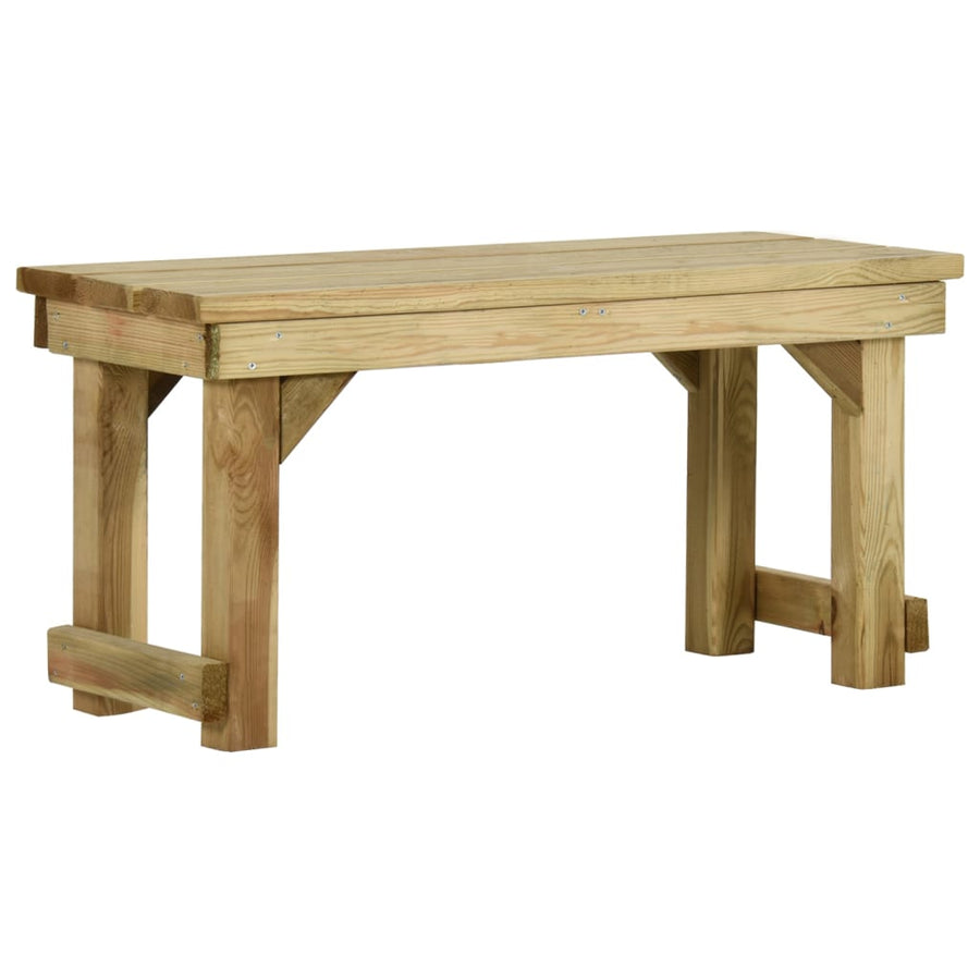 Tuinbank 140 Cm Geïmpregneerd Grenenhout
